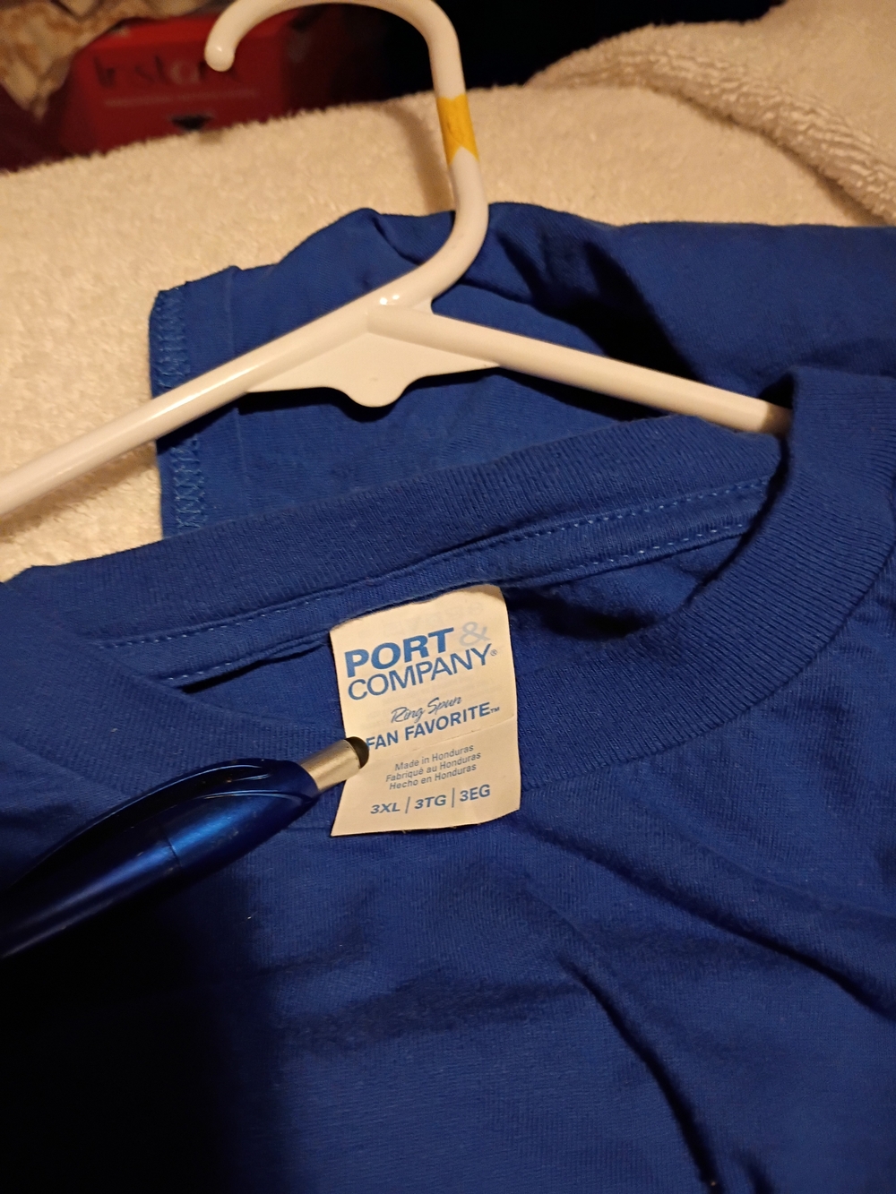 Port and Company Royal Blue Short Sleeve Tee